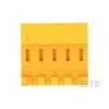 Te Connectivity Board Connector, 5 Contact(S), 1 Row(S), Female, 0.156 Inch Pitch, Idc Terminal, Locking, Orange 3-644460-5